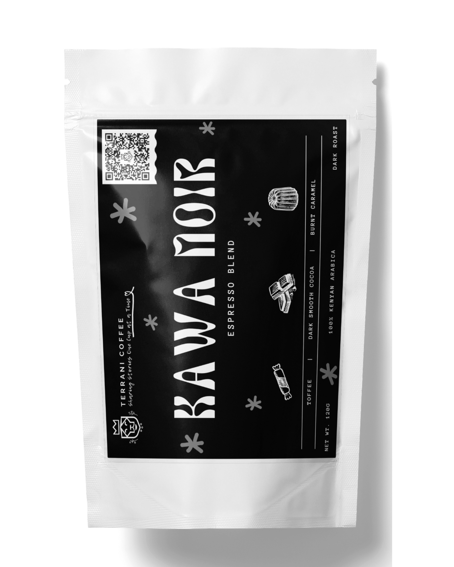Kawa Noir: 120g Sampler Pouch