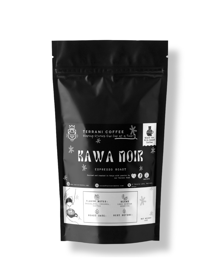 Kawa Noir Blend: Dark Roast (1kg)