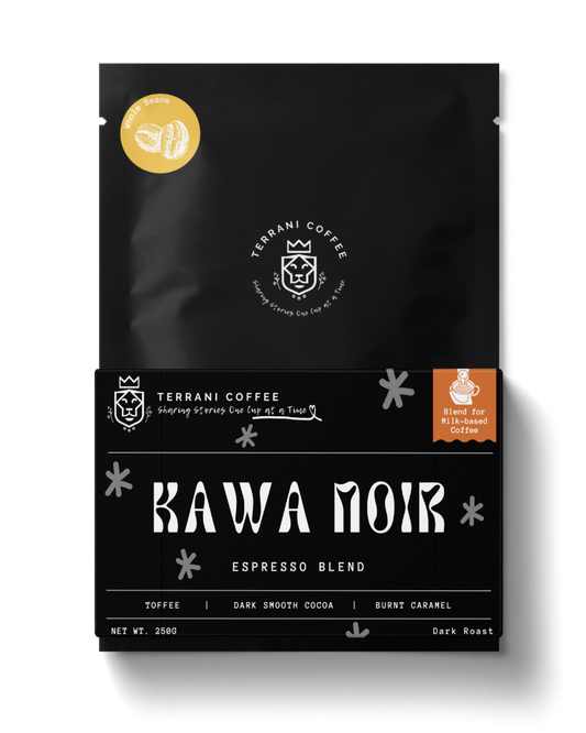 Kawa Noir Blend: Dark Roast (250g)