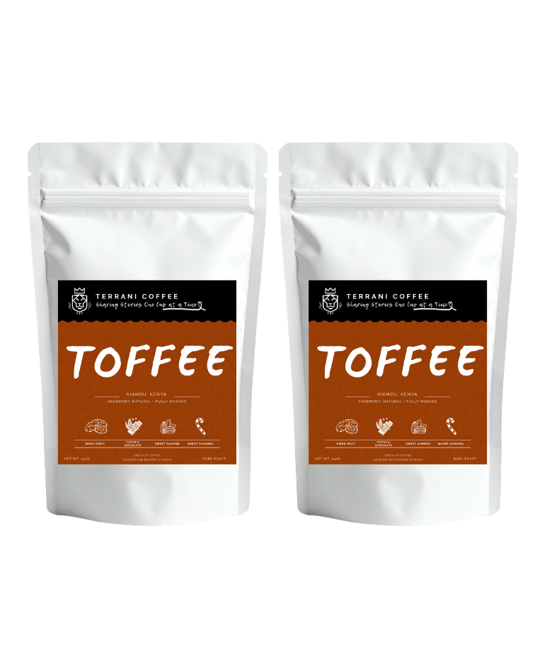 120g Toffee Blend - Dark Roast (2 packs)