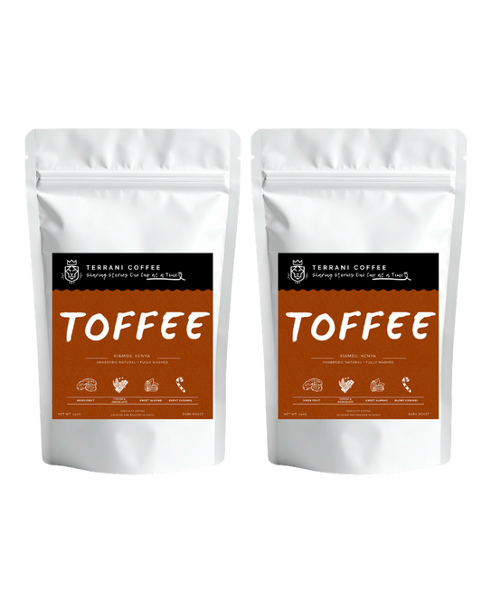 120g Toffee Blend - Dark Roast (2 packs)