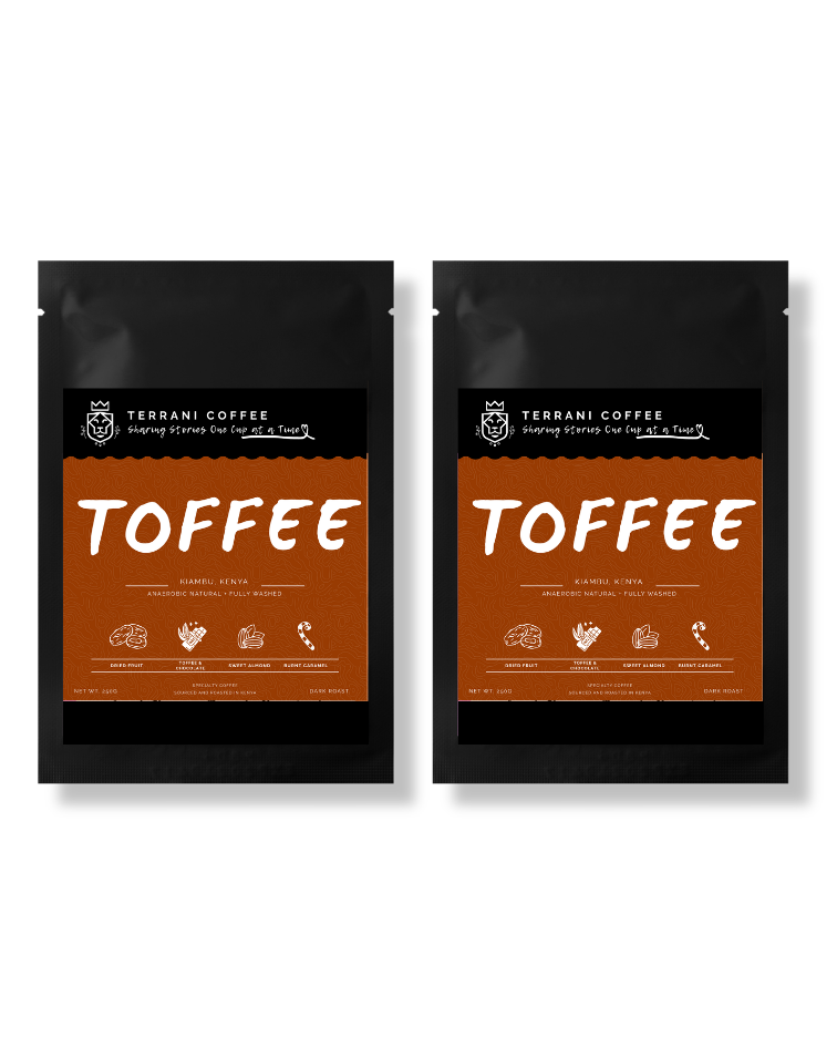 250g Toffee Blend - Dark Roast (2 packs)