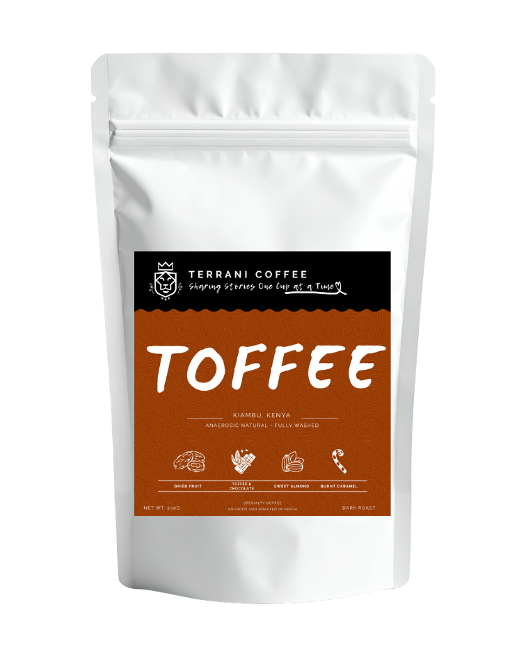Toffee Blend: Dark Roast (120g Sampler)