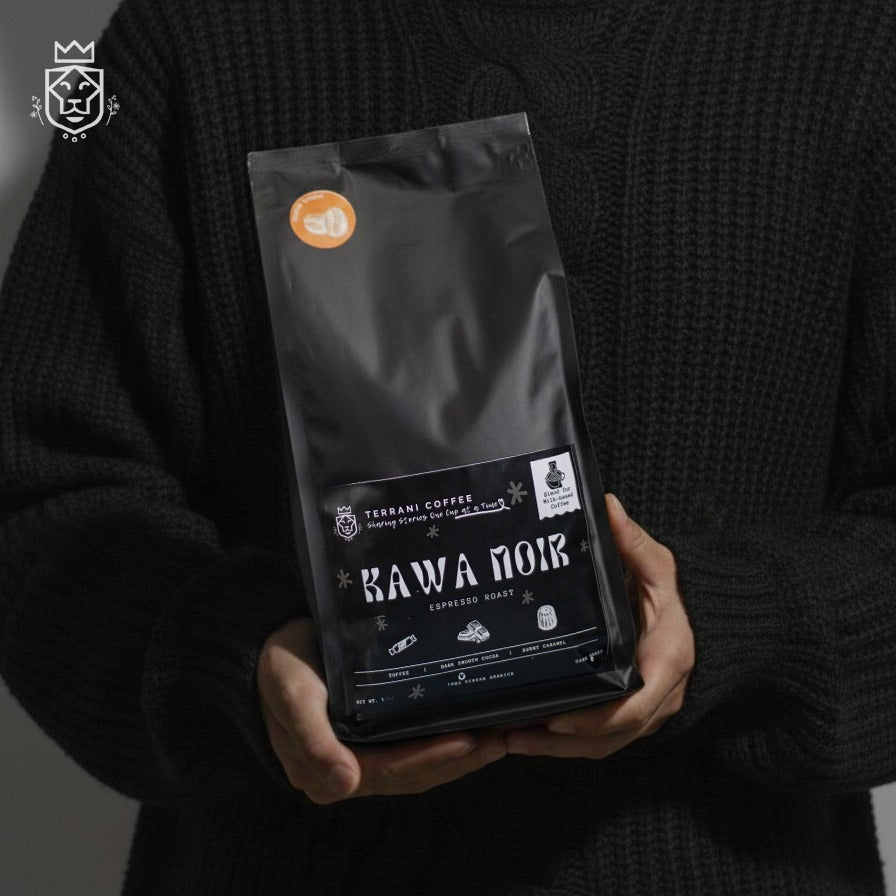 Kawa Noir Blend: Dark Roast (1kg)